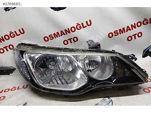 HONDA CİVİC FD6 SAĞ ÖN FAR ÇIKMA ORİJİNAL TEMİZ