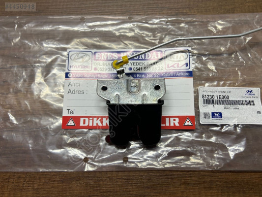 HYUNDAİ ACCENT ERA BAGAJ KİLİDİ ORJİNAL