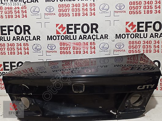 HONDA CİTY BAGAJ KAPAK ORJİNAL ÇIKMA YEDEK PARÇA 06-08