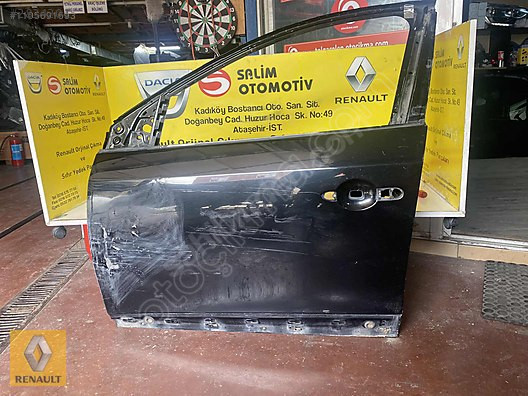 RENAULT FLUENCE ÇIKMA ORJINAL SOL ÖN KAPI VE DİĞER PARÇALARI
