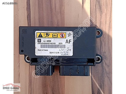 13574896 OPEL ASTRA J AİRBAG BEYNİ