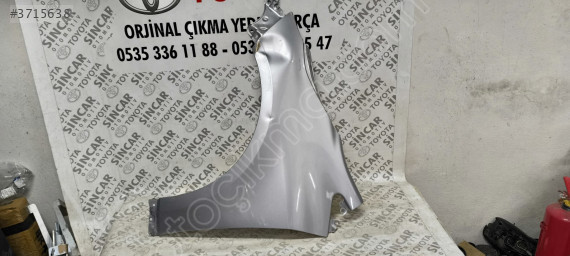 TOYOTA COROLLA 2019 2025 SOL ÖN ÇAMURLUK ÇIKMA ORJİNAL