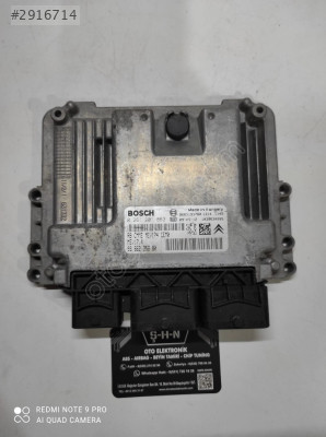 PEUGEOT 308 MOTOR BEYNİ 9666235880 BOSCH NO: 0261201863