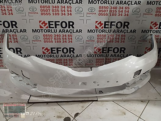 TOYOTA AURİS ÖN TAMPON ÇIKMA ORİJİNAL PARÇA 2016-2018