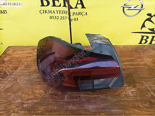 OPEL CORSA F SOL STOP LAMBASI ÇIKMA ORJINAL YEDEK PARÇA