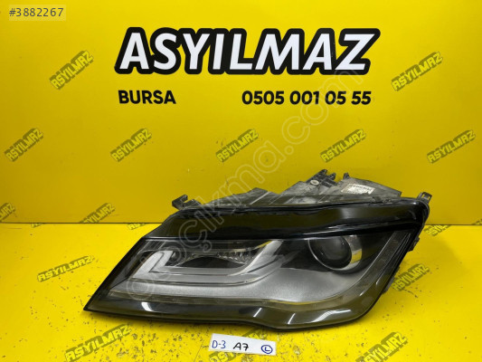 AUDİ A7 SOL FAR (ORİJİNAL) -HATASIZ