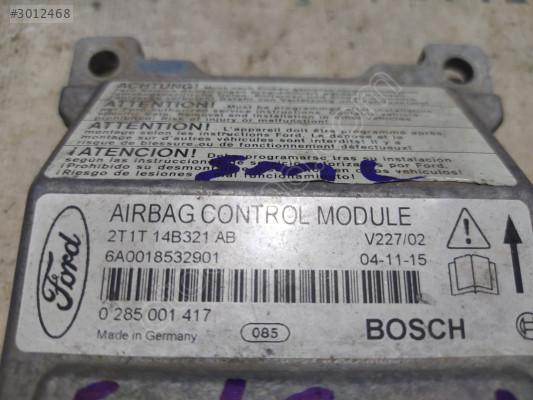 ÇIKMA FORD CONNECT AİRBAG BEYNİ 2T1T14B321AB