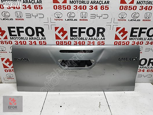 TOYOTA HİLUX BAGAJ KAPAK ORJİNAL ÇIKMA YEDEK PARÇA 16-24