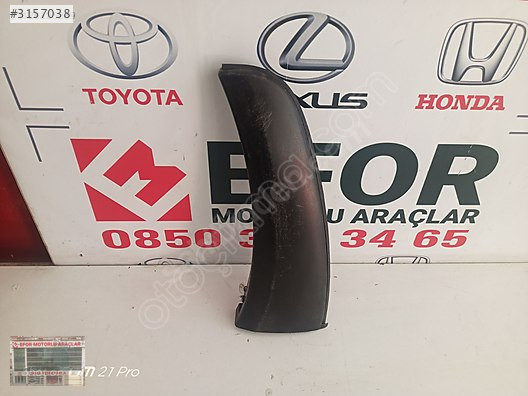 TOYOTA HİLUX SOL ÖN TAMPON DODİĞİ ÇIKMA ORİJİNAL PARÇA 2016-2020