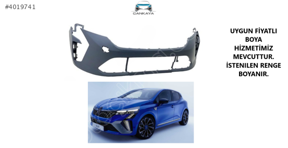 RENAULT CLİO 5.5 2023++ ÖN TAMPON SIFIR  620228696R
