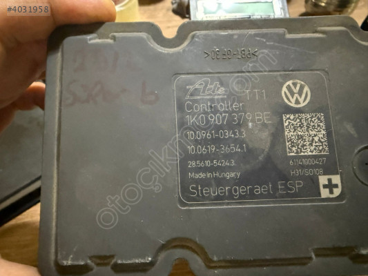 SKODA SUPERB 1.6 TDİ OTOMATİK ABS BEYNİ 1K0907379BE 1K0614517CP