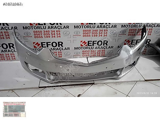 HONDA ACCORD ÖN TAMPON ÇIKMA ORJİNAL YEDEK PARÇA