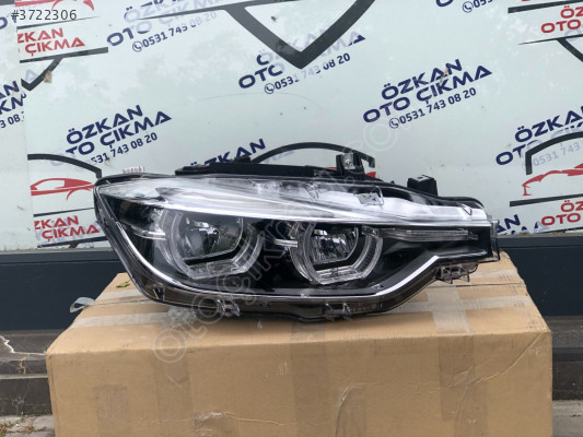 F30 LCİ SIFIR SAĞ FAR ORJİNAL DOLU