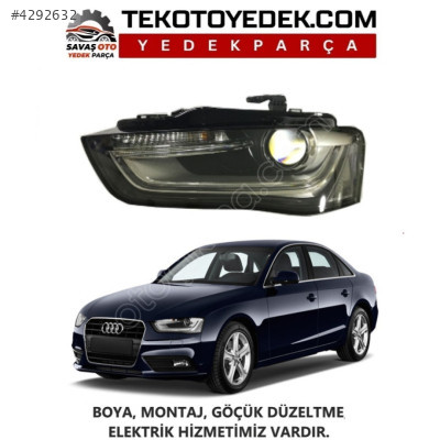 A4 XENON ÖN FAR SAĞ SOL 2013 VE ÜZERİ / KAMPANYA