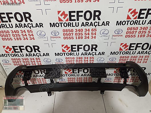 TOYOTA RAV4 SIFIR ARKA TAMPON 20-22 OEM:52159-4A918