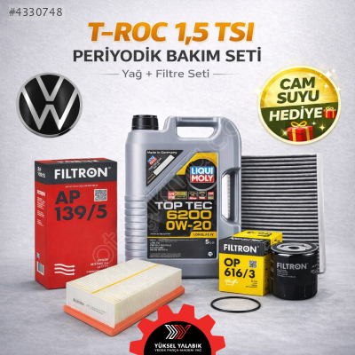VOLKSWAGEN T-ROC 1.5 TSİ YAĞ BAKIM SETİ