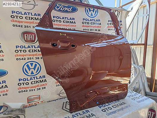 Peugeot 3008 sağ arka kapı Orjinal 2019-2024