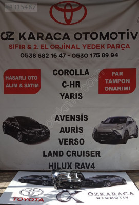 2023-2025 TOYOTA PROACE CİTY ÇIKMA ORİJİNAL ÖN FAR