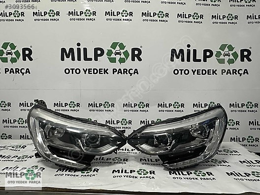 RENAULT MEGANE 4 2020/2024 SAĞ SOL SARI SOKETLİ FAR 260102357r