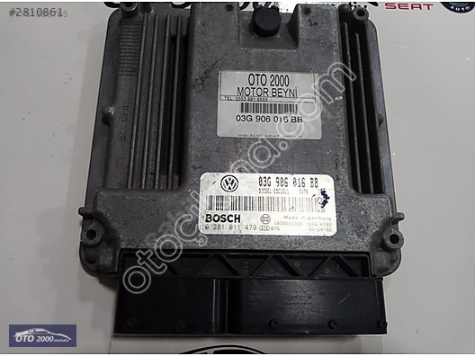 03G906016BB-EDC16U1 TOURAN 1.9 TDİ BKC MOTOR BEYNİ