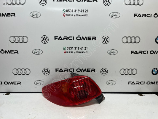 PEUGEOT 206 SOL ARKA STOP SIFIR