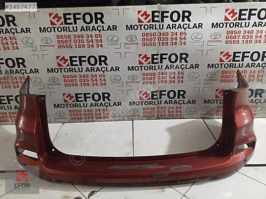 HONDA CRV ARKA TAMPON ORJİNAL ÇIKMA YEDEK PARÇA 15-17