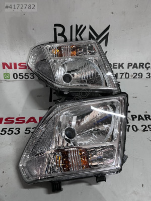 Nissan navara 2006-2010 Sağ Sol Far