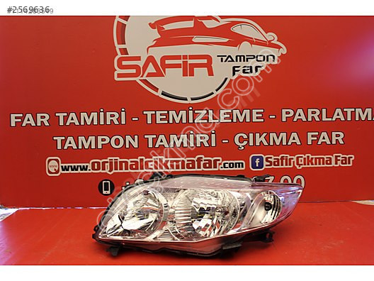 TOYOTA COROLLA İTHAL SOL FAR [DEFOLU]