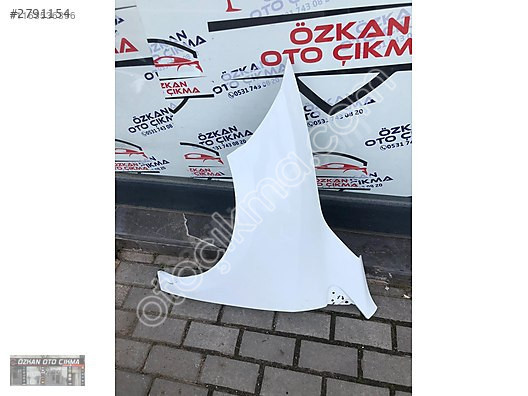 Renault Fluence Sol Ön Çamurluk - Boyalı ve Çıkma Parça