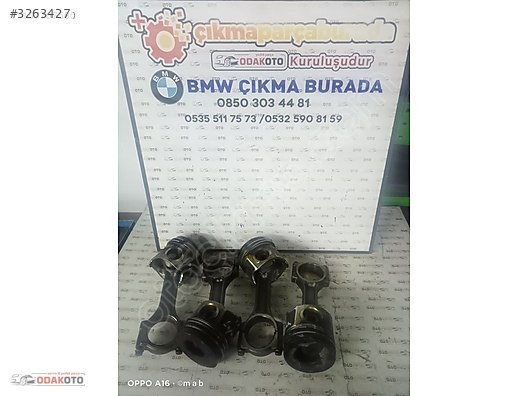 Renault ,Megane 1,9 Çıkma Piston Kolu Orjinal Temiz