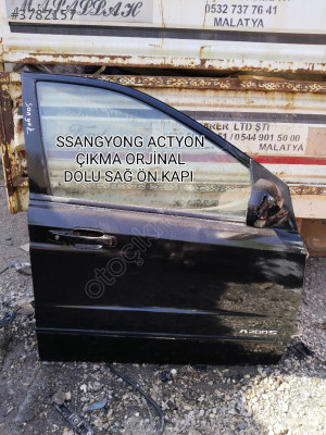 SSANYONG ACTYON ÇIKMA ORJİNAL DOLU SAĞ ÖN KAPI