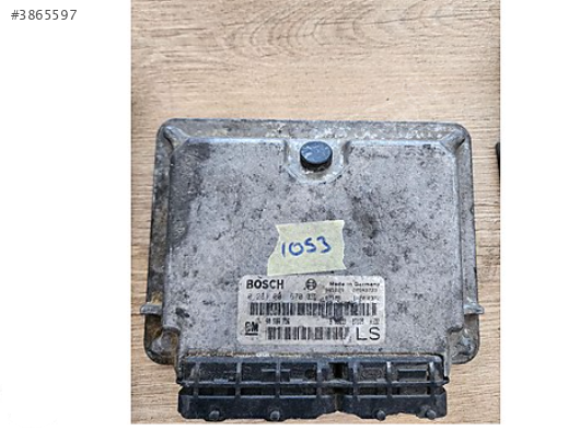Opel Astra G 1.7 Motor Beyni 0281001670 90589736