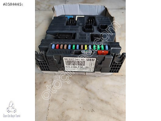 Citroen C4 BSI Beyni Sigorta Kutusu 9663798180 - BSI 2004 P0