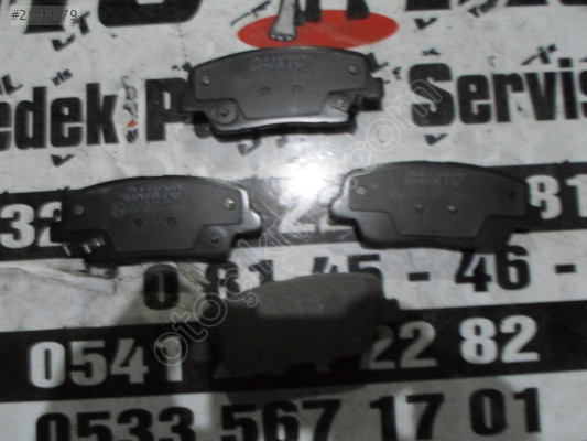 KİA SORENTO - HYUNDAİ GENESİS 2009-2012 ARKA BALATA SIFIR DAIKYO