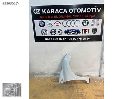 RENAULT CLİO 4 SAĞ ÖN ÇAMURLUK ÇIKMA ORJİNAL