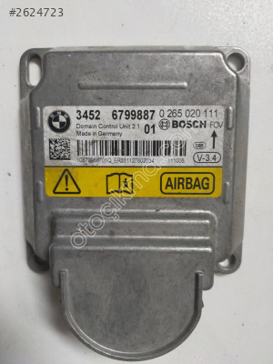 BMW 5 F10 F11 AİRBAG BEYNİ 6799887 0265020111