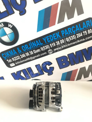 Bmw X3 G01 Çıkma Orjinal Şarj Dinamosu 12318571357