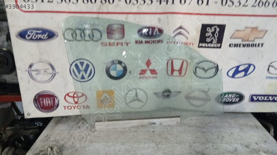 2002-2006 OPEL COMBO SAĞ ÖN KAPI CAMI