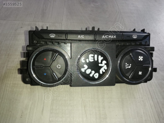 citroen c-elysee 2020 klima kontrol paneli (son fiyat)