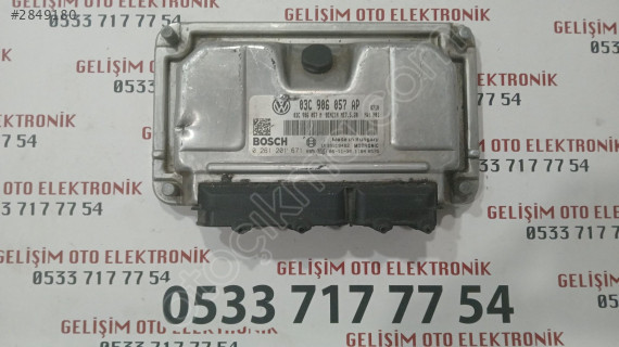  03C906057AP 03C906057M 261201671 VW POLO MOTOR BEYNİ