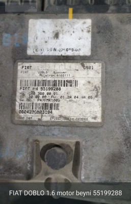 FIAT DOBLO 1.6 motor beyni 55199288