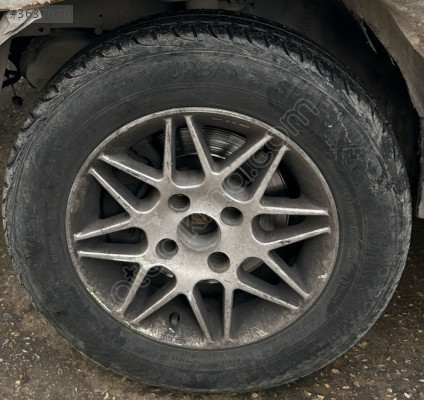 PEUGEOT PARTNER 1999 MODEL 4 TAKIM ÇELİK JANT LASTİK s