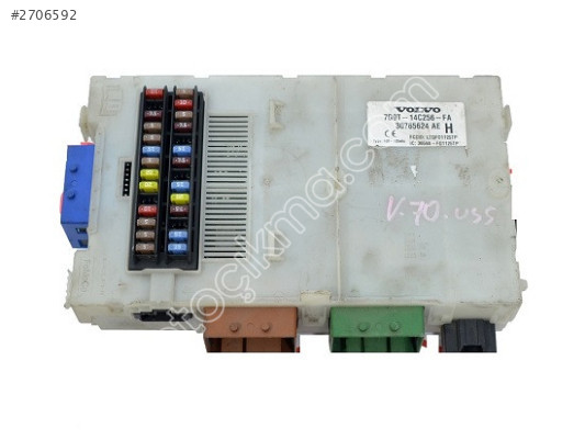 Volvo V70 Konfor Beyni 7G9T-14C256-FA 30765624 АЕ JUT892