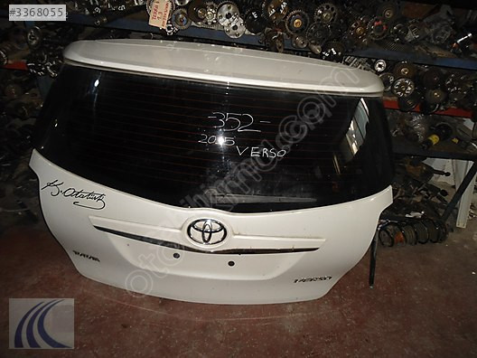 TOYOTA VERSO 2016 ÇIKMA BAGAJ KAPAĞI