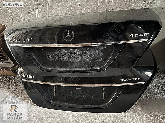 MERCEDES S350L 2009-2012 ARASI HATASIZ SÖKME DOLU BAGAJ KAPAĞI
