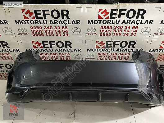 HONDA CİTY ARKA TAMPON ORJİNAL ÇIKMA YEDEK PARÇA 22-24