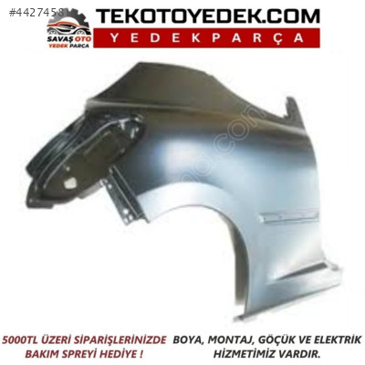 207 ARKA ÇAMURLUK SAĞ SOL 2006 2007 2008 2009 2010 2011 2012