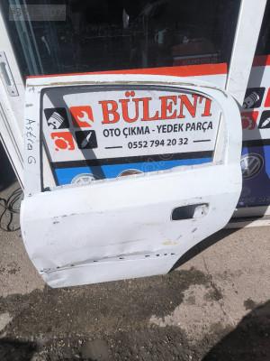 Opel Astra G sol arka kapı orijinal çıkma