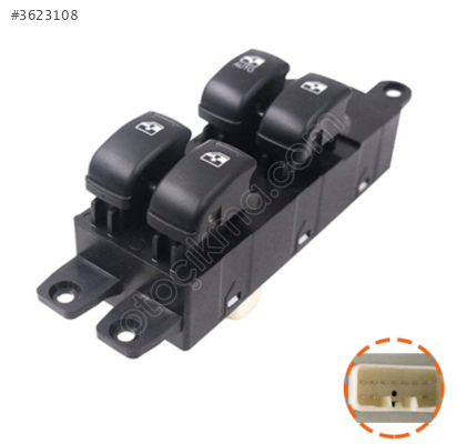 DÜĞME CAM KALDIRMA ÖN SOL HYUNDAI SANTAFE 02-05 93570-26100 DÖRTL