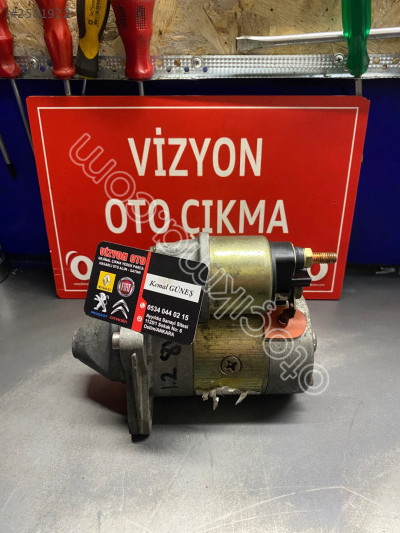 FİAT DOBLO 1.2 8VALF MARŞ MOTORU DİNAMOSU ✅